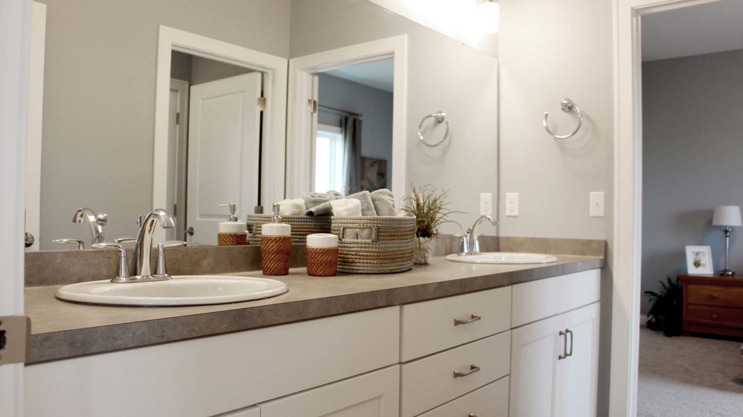 Bathroom in the Brooklyn model home