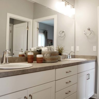 Bathroom in the Brooklyn model home