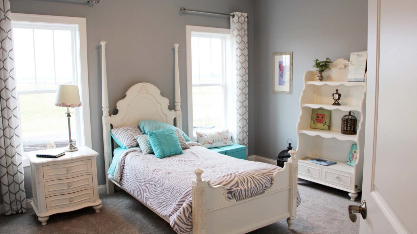 Bedroom in the Brooklyn model home