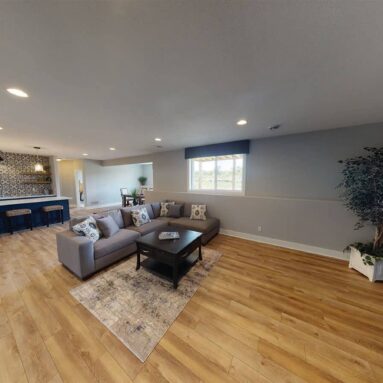 The Brooklyn II at Sanctuary at Good Hope Subdivision, Lower Level Family Room