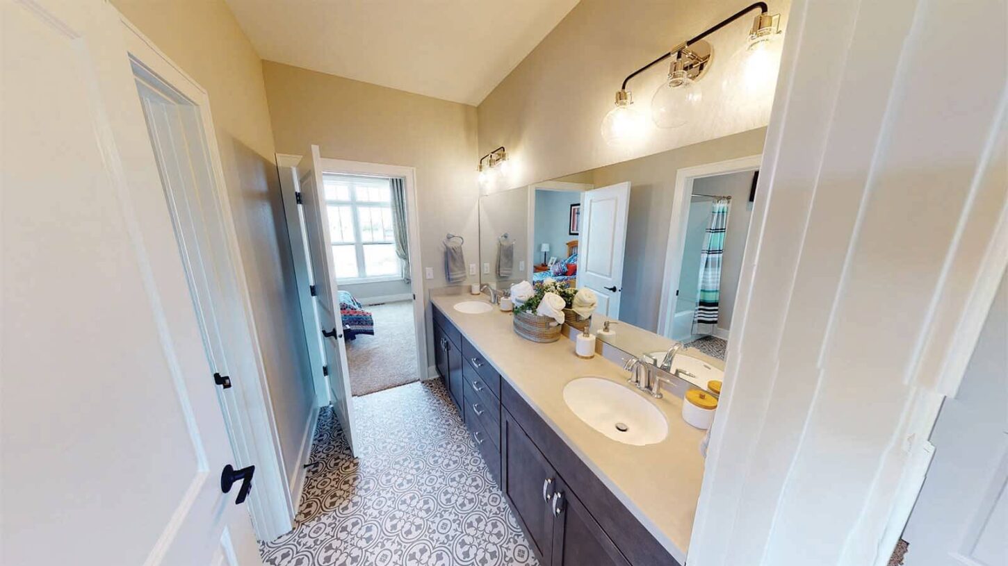 The Brooklyn II at Sanctuary at Good Hope Subdivision, Bathroom