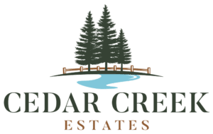 Cedar-Creek-Logo-TRANSPARENT Logo for subdivision Cedar Creek Estates in Polk, Wisconsin
