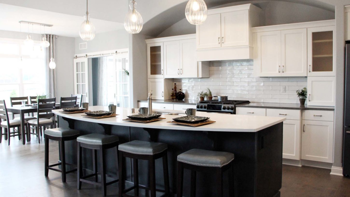 Kitchen in the Brooklyn model home