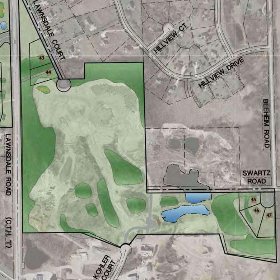 Kohler Ridge plat map phase 2