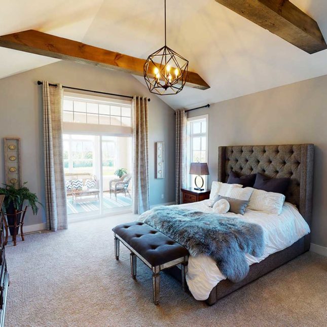 The Dakota at Harvest Hills Master Bedroom