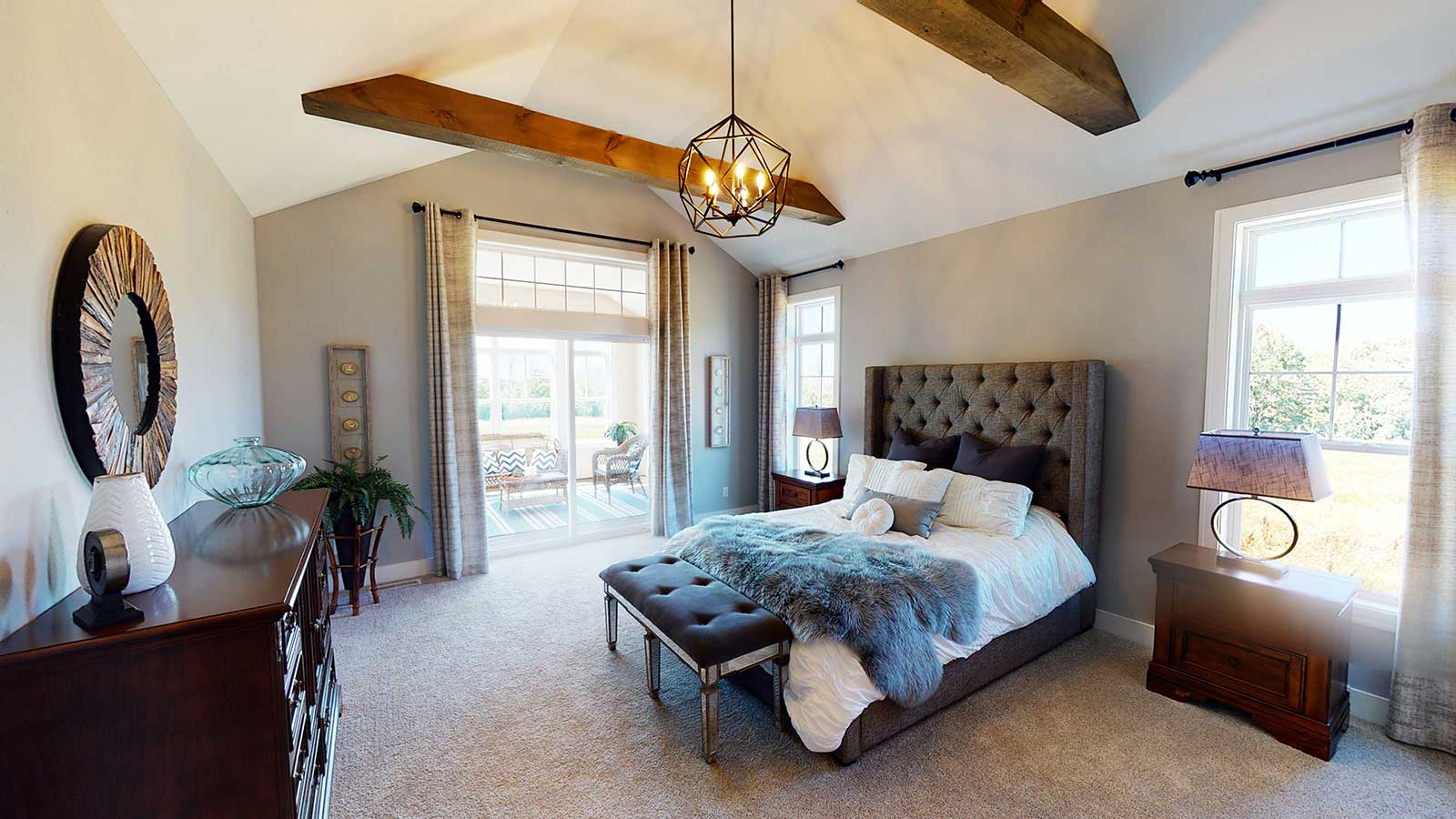 The Dakota at Harvest Hills Master Bedroom