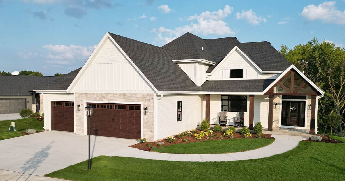 The-Kenzie-Exterior The Kenzie Front Exterior by Demlang Builders