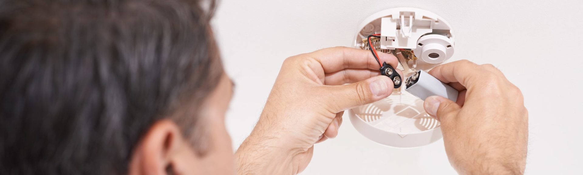 Replacing batteries in smoke alarms is one of our new home Maintenance tips