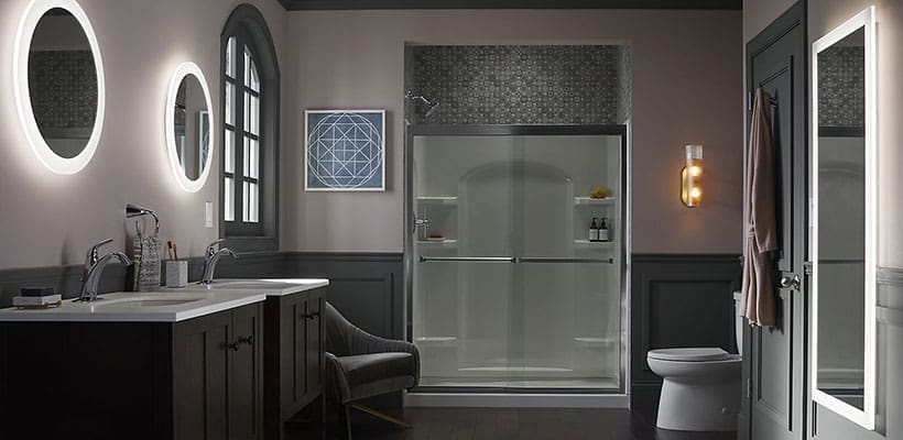 kohler-sterling-backlit-mirrors Kohler Sterling backlit mirrors