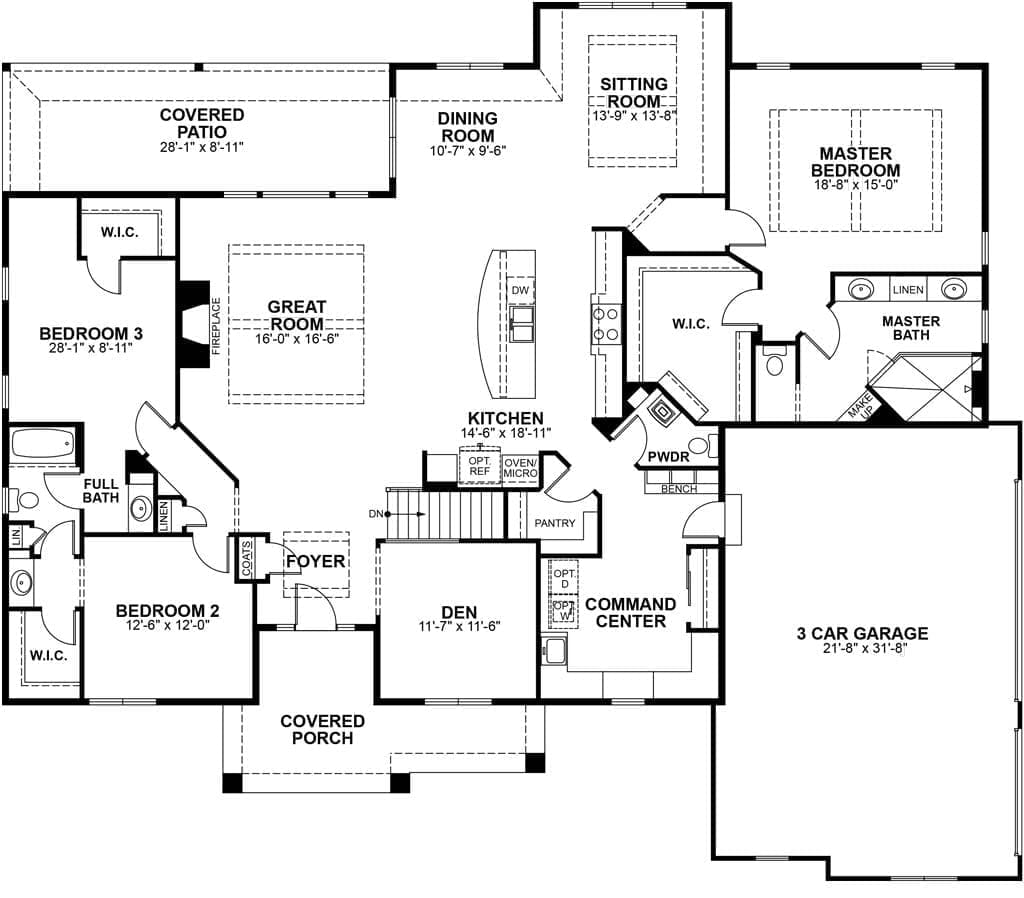 Demlang Builders The Alyssa III Floor Plan