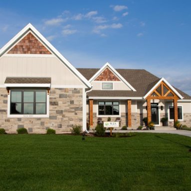 The Harper model home exterior