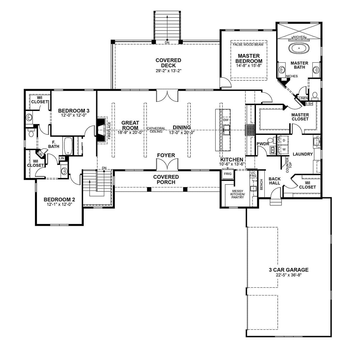Demlang Builders - Milwaukee Parade of Homes 2022 - Jenna-2022Pa The Jenna First Floor Plan