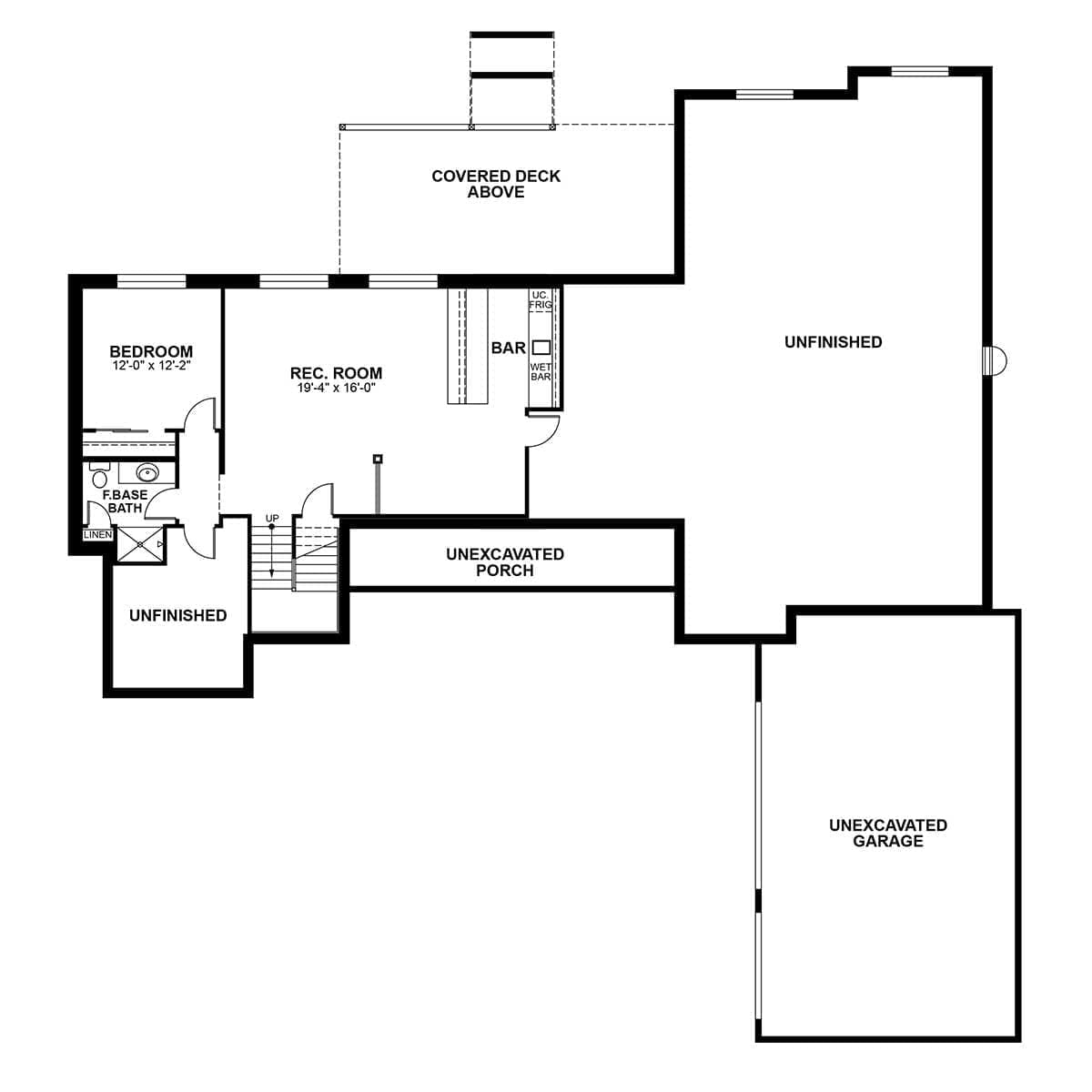 Demlang Builders - Milwaukee Parade of Homes 2022 - Jenna-2022Pa The Jenna Lower Level Floor Plan