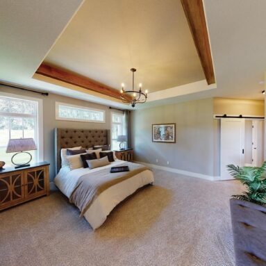 The Jenna at Stone Ridge of Merton Master Bedroom